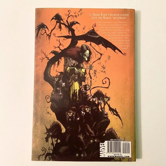 2009 Marvel The Wonderful Wizard of Oz L Frank Baum Hardcover Book - Picture 3 of 13